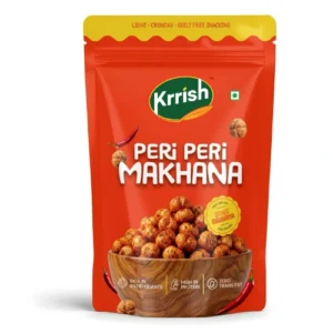 Krrish Peri Peri Makhana — Bold. Fiery. Baked.