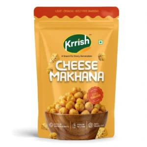 Krrish Cheese Makhana — Baked, Cheesy, Irresistible